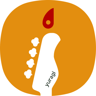 喫茶ゆらぎ ロゴ